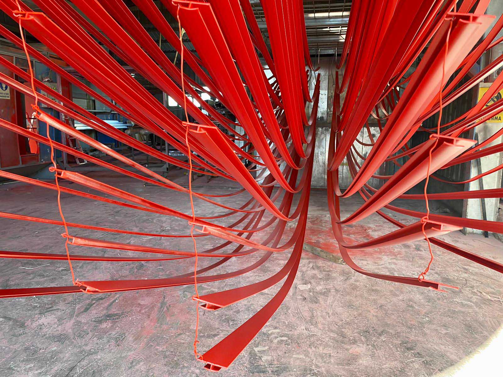 Turuncu Çerçeveler - Depo Alanı